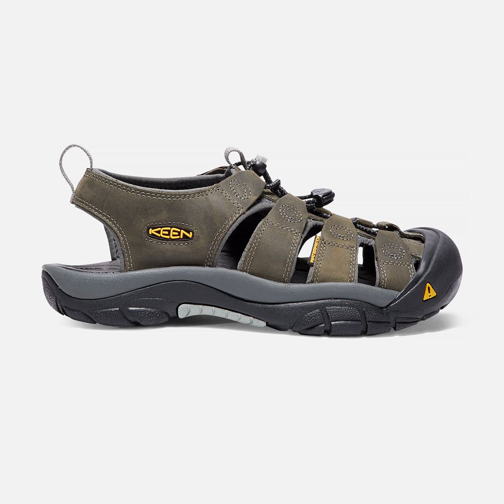 Sandalias Trekking Keen Mexico Grises Oscuro - Hombre Newport - IR0734259